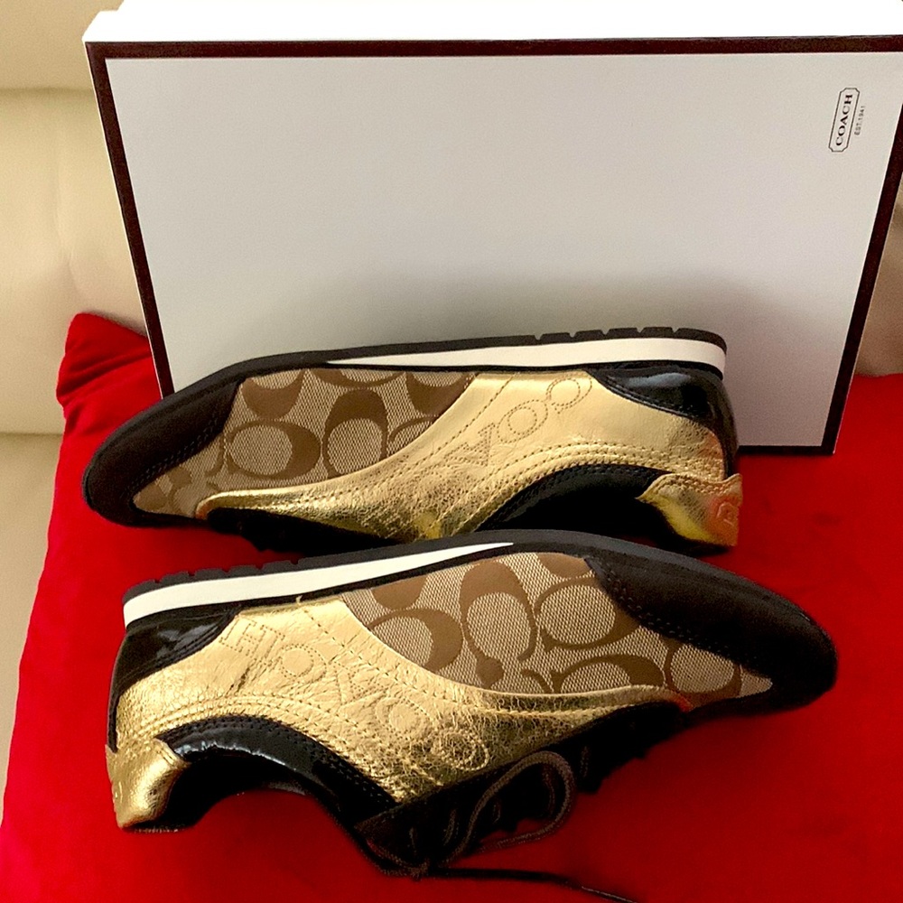 Beautiful COACH sneakers.
